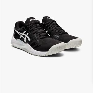 ASICS Gel Challenger Black and White Women's Athletic Shoes